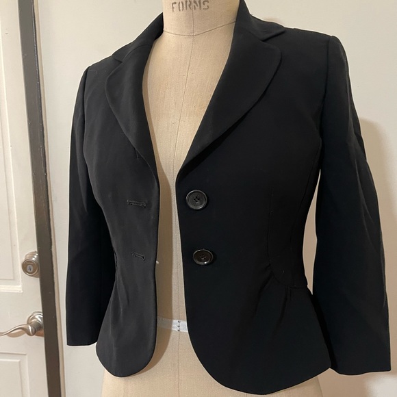 Ann Taylor Black Tailored Women's Blazer - Picture 6 of 8